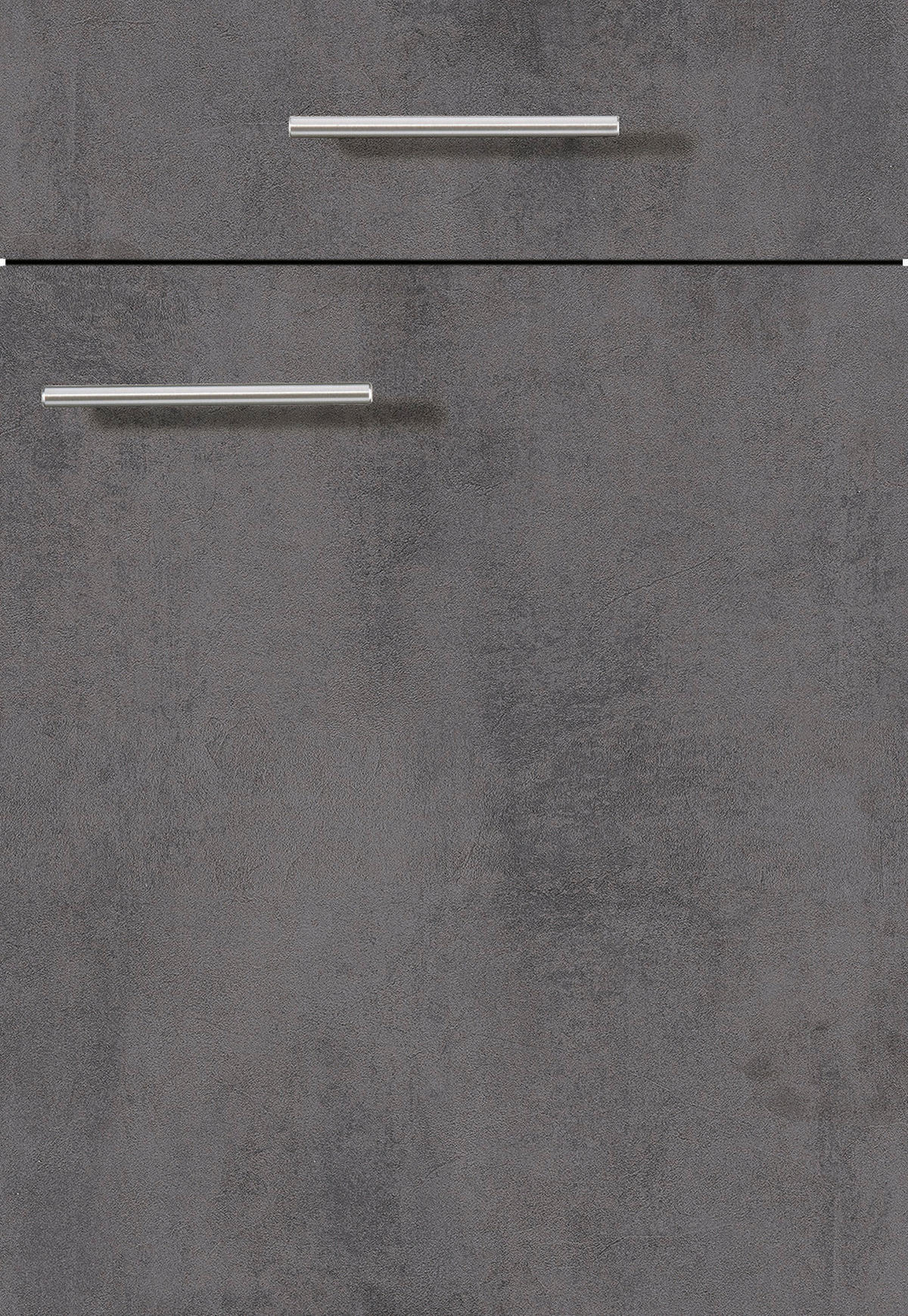 KÜCHENLEERBLOCK 270 cm   in Grau  - Edelstahlfarben/Hellgrau, Design, Holzwerkstoff (270cm) - Impuls