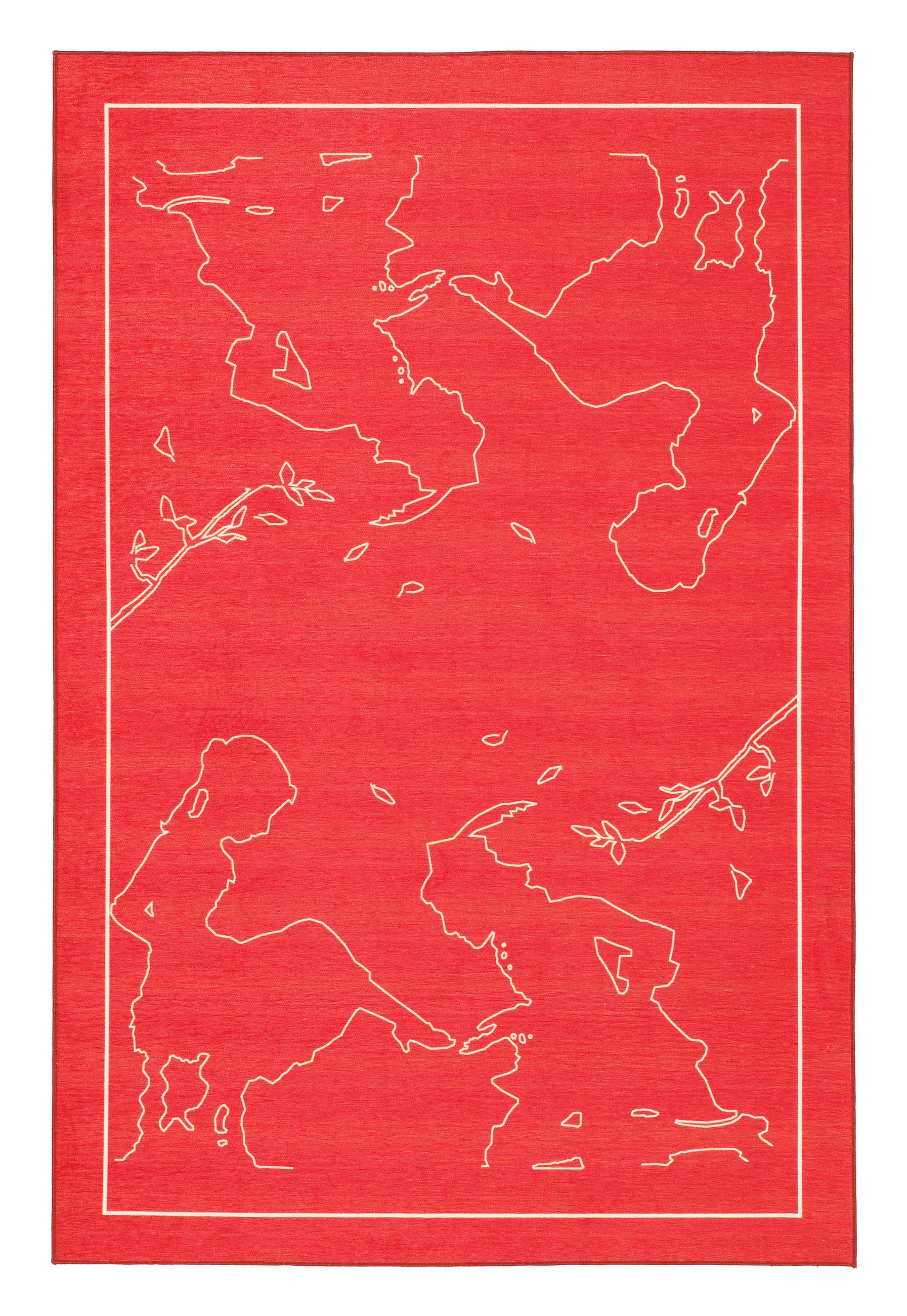 XXXLutz Kinderteppich Grimmliis Rot 110x170 cm