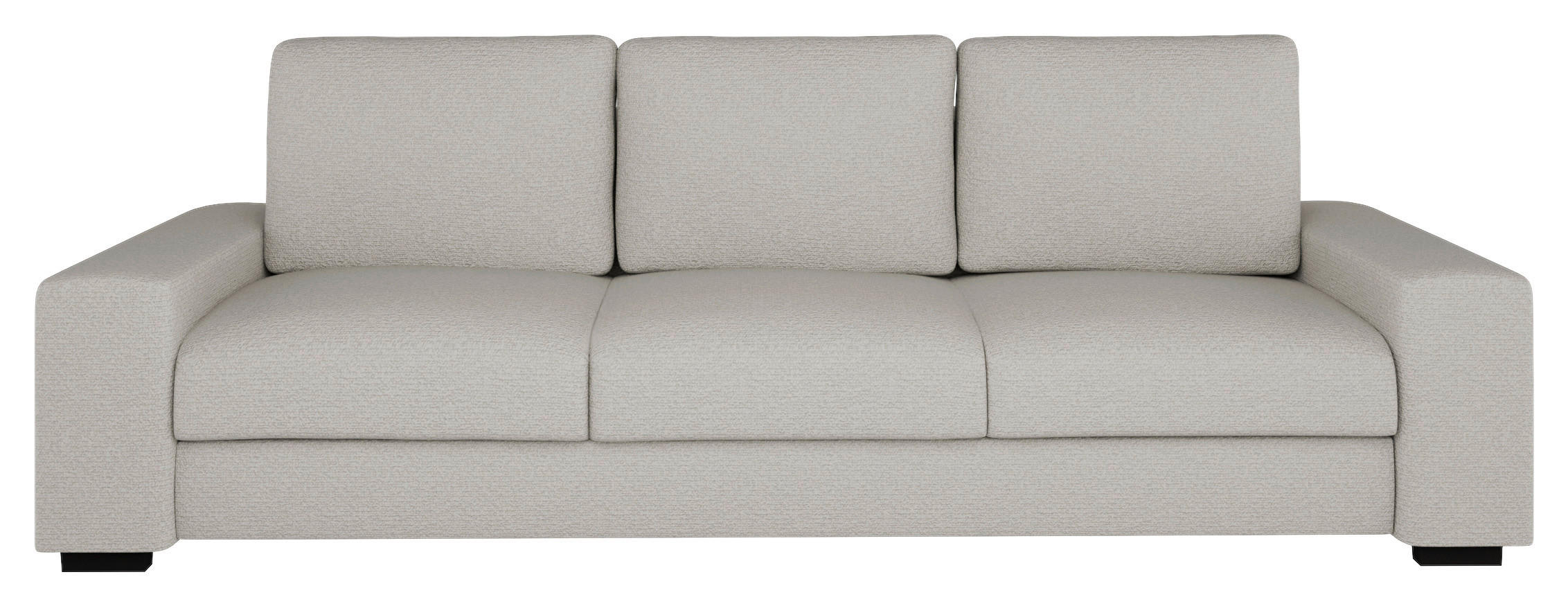 Mid.you Schlafsofa Beige 239x91x92 cm