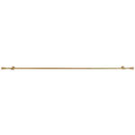 VORHANGSTANGENSET 100-190 cm  - Messingfarben, Design, Metall (100-190cm) - Homeware