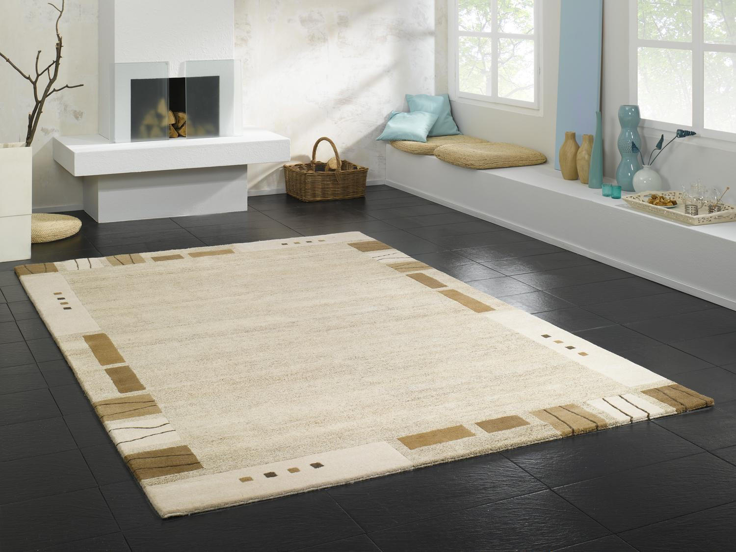 ORIENTTEPPICH 120/180 cm Braun, Beige  - Beige/Braun, Basics, Textil (120/180cm) - Cazaris