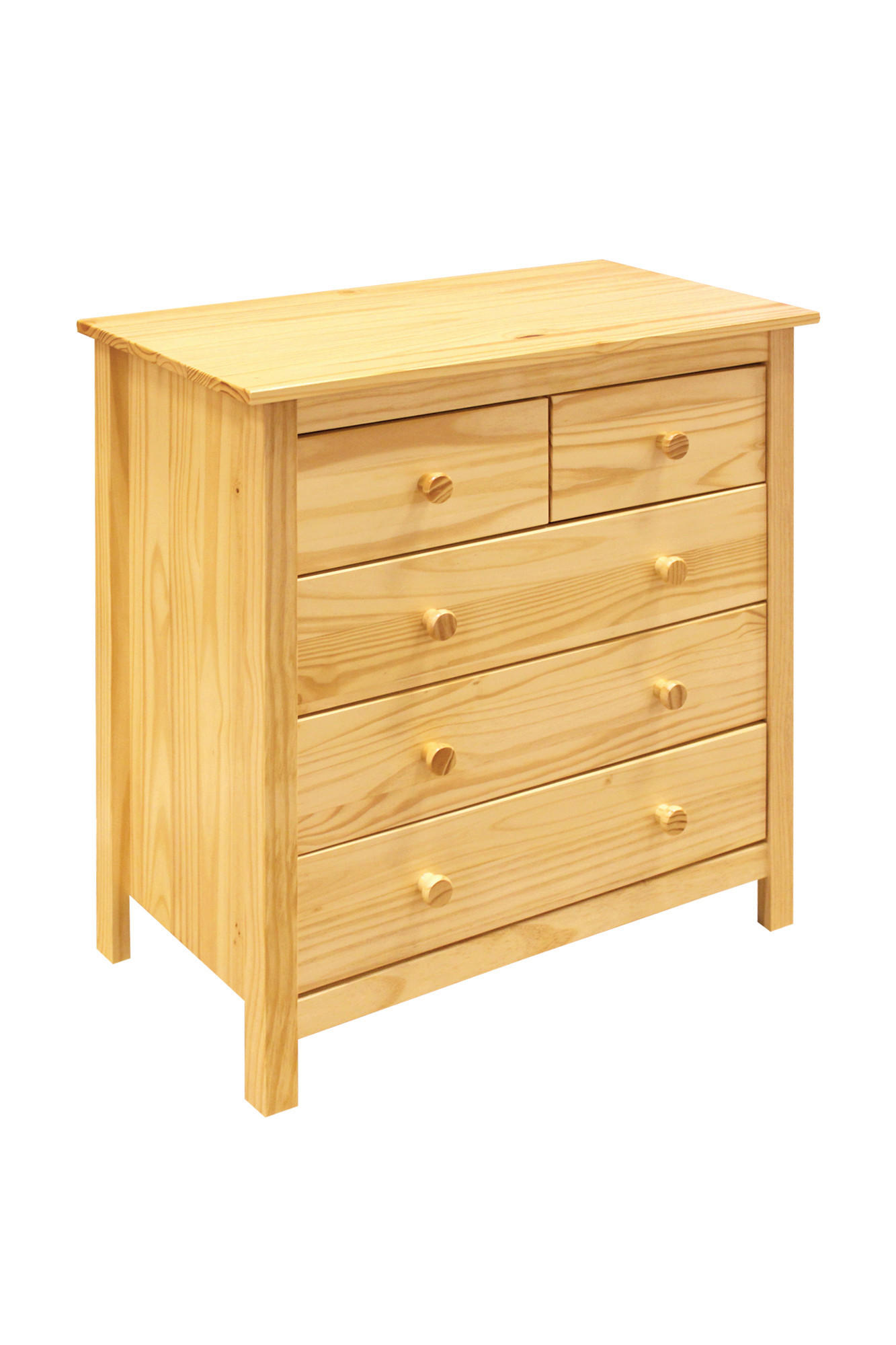 KOMMODE  in 79/80/40 cm  - Naturfarben, Natur, Holz (79/80/40cm) - Livetastic