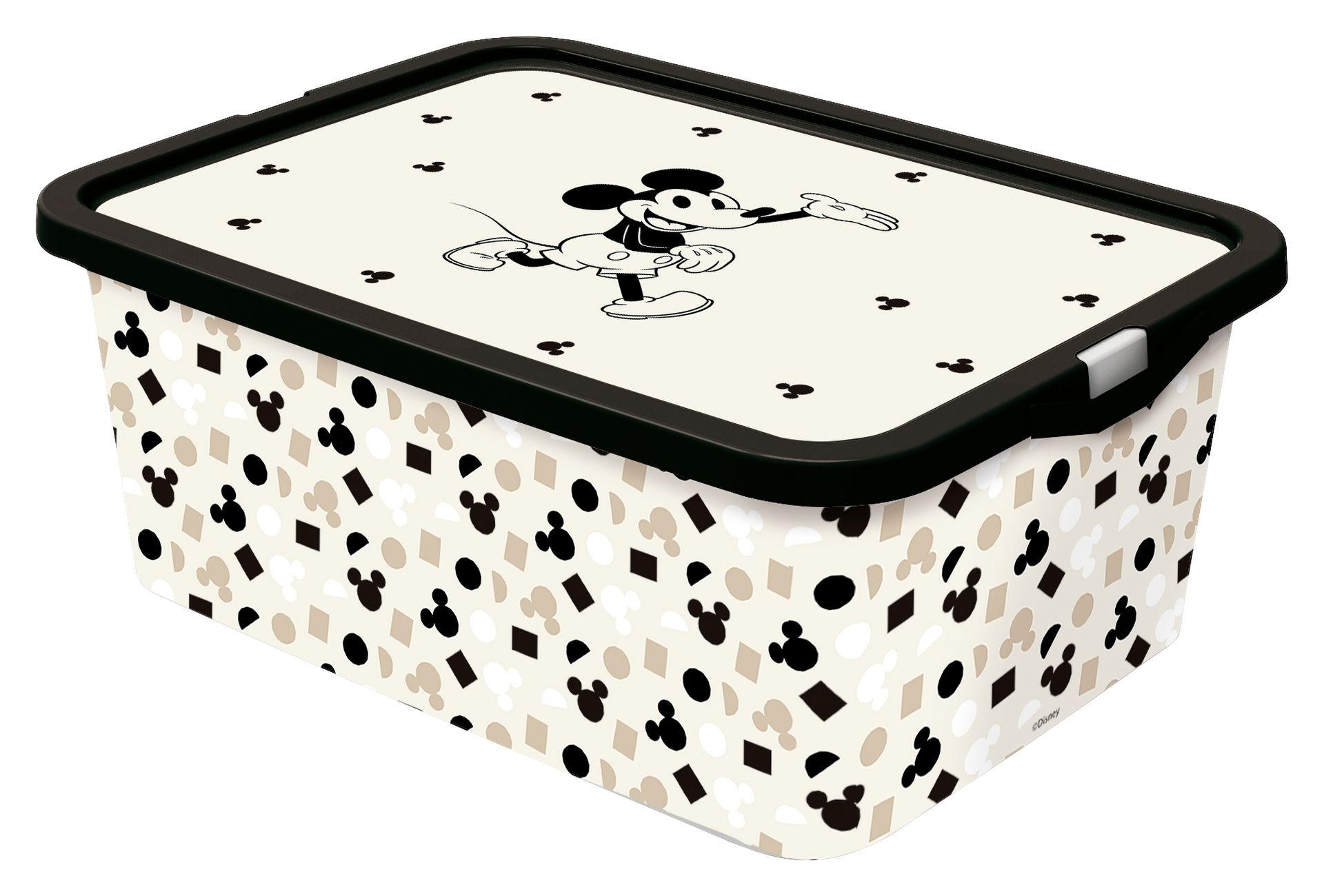 BOX MIT DECKEL Mickey & Minnie  - Basics, Kunststoff (40/15/29cm) - Disney