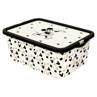 BOX MIT DECKEL Mickey & Minnie  - Basics, Kunststoff (40/15/29cm) - Disney