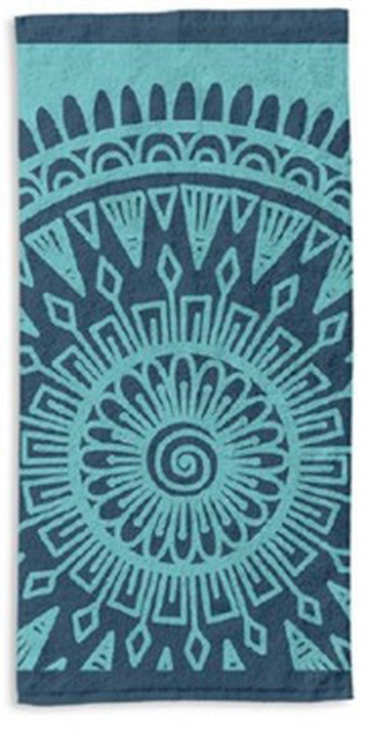 STRANDTÖRÖLKÖZŐ kék  - kék, Konventionell, textil (90/180cm) - Esposa