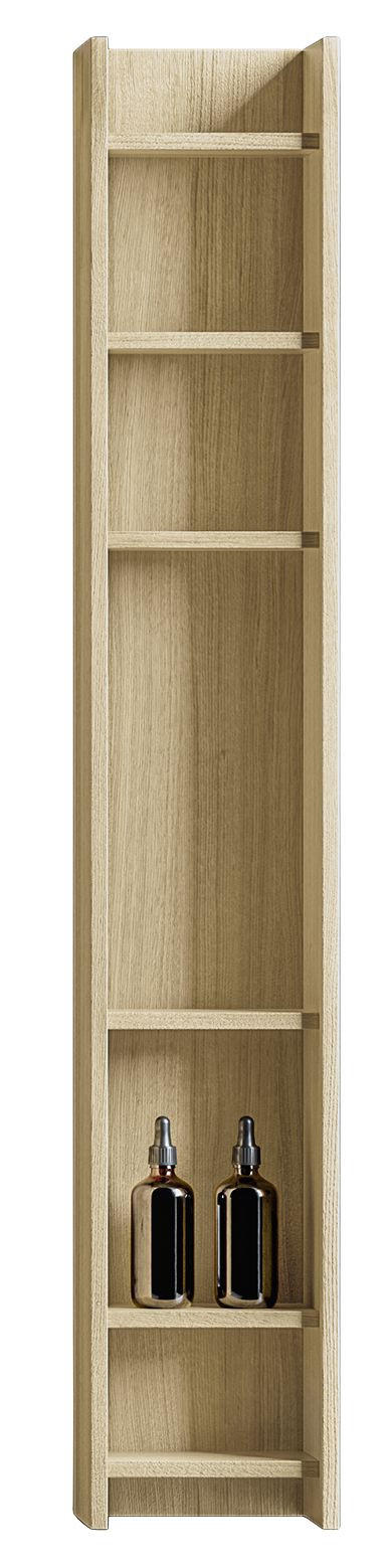 BADEZIMMERREGAL 25/150/15 cm  - Braun, Design, Holzwerkstoff (25/150/15cm) - Emilio Belluti