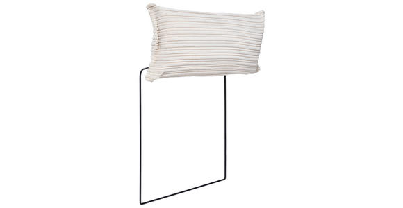 KOPFSTÜTZE - Creme, KONVENTIONELL, Textil (50/25/15cm) - Carryhome