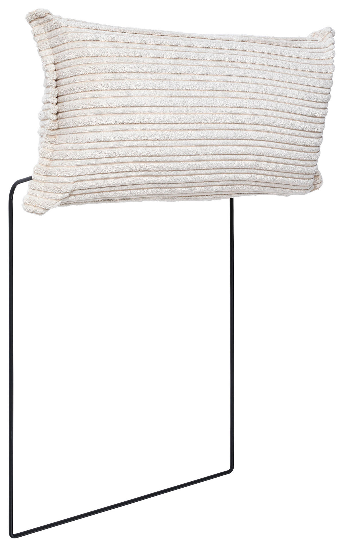 KOPFSTÜTZE in Cord  - Creme, KONVENTIONELL, Textil (50/25/15cm) - Carryhome