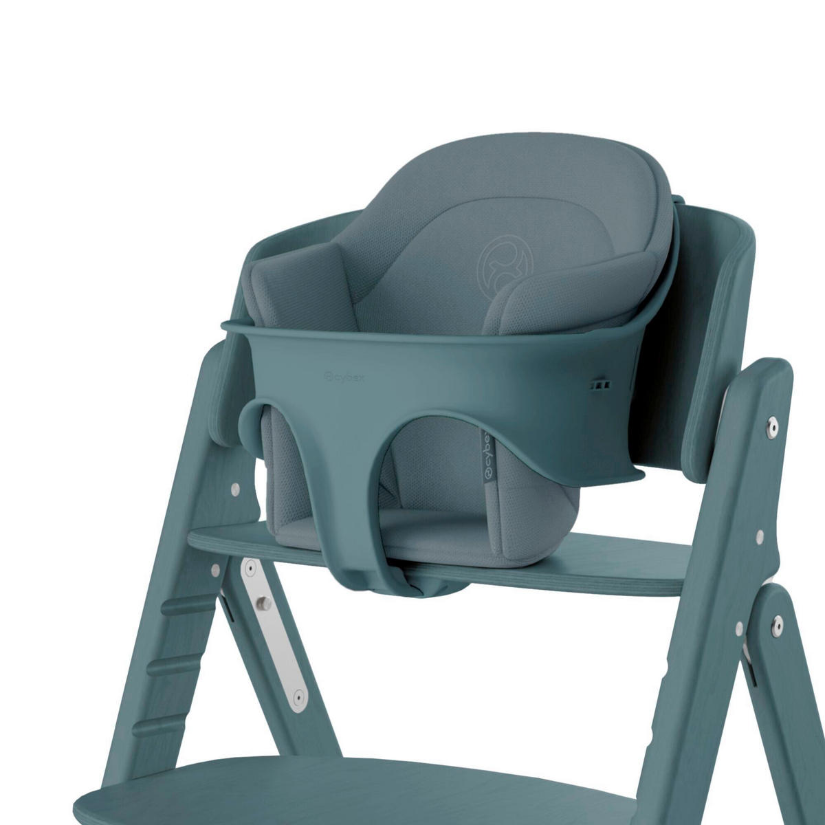 HOCHSTUHLEINLAGE Click & Fold  - Blau, Basics, Textil - Cybex