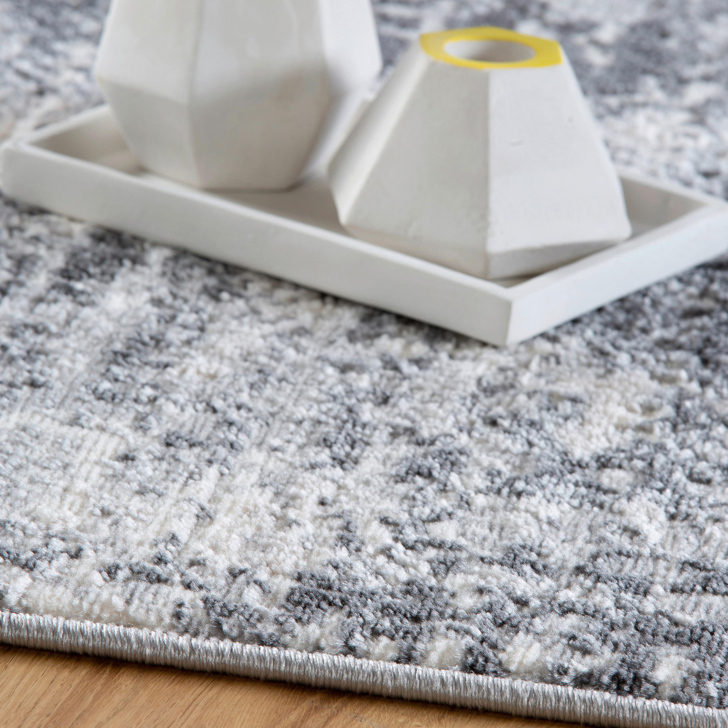 WEBTEPPICH 80/150 cm My Salsa Grau  - Grau, Design, Textil (80/150cm) - Obsession