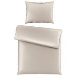 BETTWÄSCHE TANJA Satin 150/210 cm  - Beige, Basics, Textil (150/210cm) - Novel