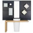 BADEZIMMER - Multicolor/Weiß, Design, Holzwerkstoff/Stein (50/100cm) - Dieter Knoll BADEZIMMER - Multicolor/Weiß, Design, Holzwerkstoff/Stein (50/100cm) - Dieter Knoll