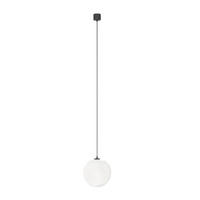 PENDELLEUCHTE Pendant 20/20 cm   - Schwarz/Weiß, Trend, Glas/Kunststoff (20/20cm) - MAYTONI