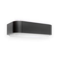 AUßENWANDLEUCHTE 28/17.1/8.5 cm   - Dunkelgrau, Design, Metall (28/17.1/8.5cm)