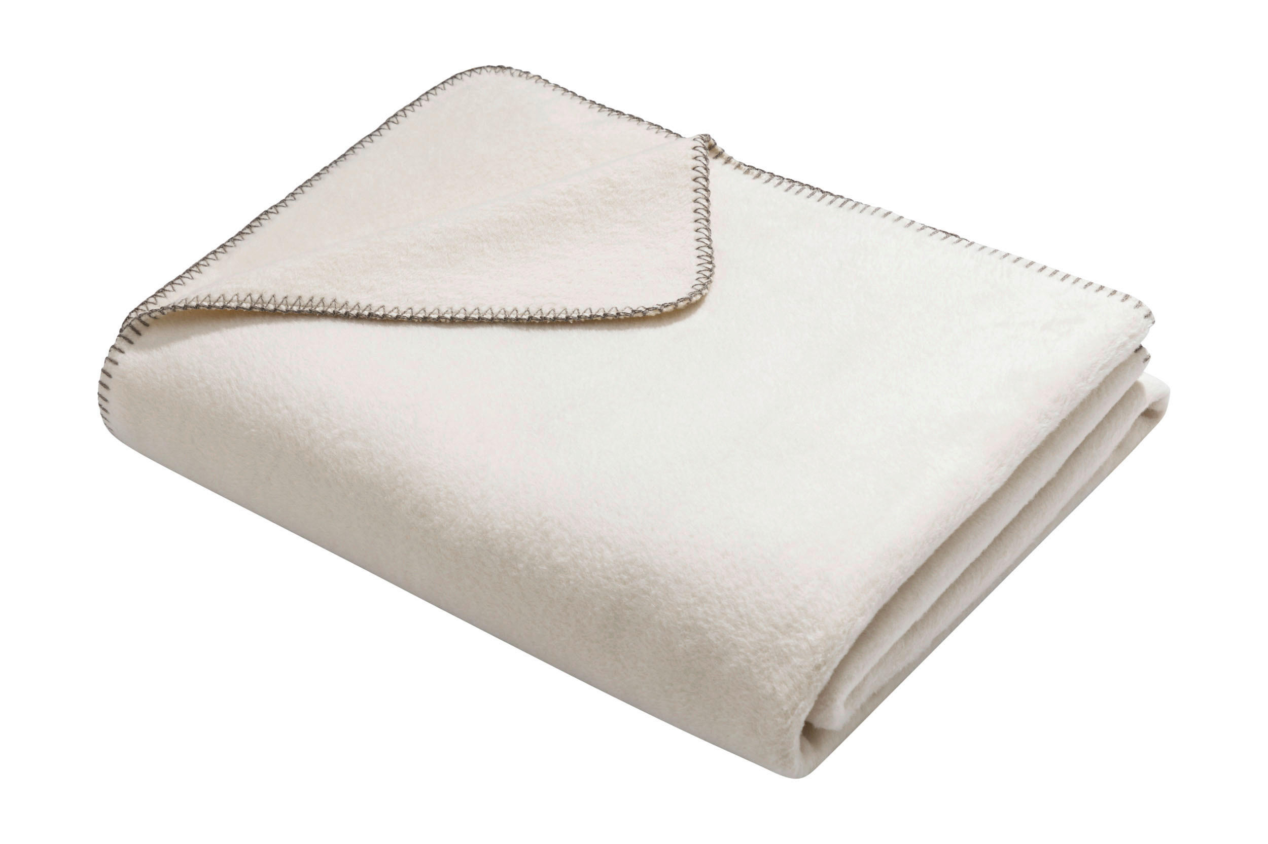 DECKE 150/200 cm  - Perlmutt, Basics, Textil (150/200cm) - David Fussenegger