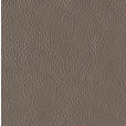 SCHLAFSOFA Bard in Echtleder Taupe  - Taupe/Schwarz, KONVENTIONELL, Leder/Kunststoff (206/81/96cm) - Novel