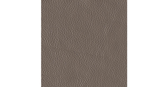 SCHLAFSOFA Bard in Echtleder Taupe  - Taupe/Schwarz, KONVENTIONELL, Leder/Kunststoff (206/81/96cm) - Novel