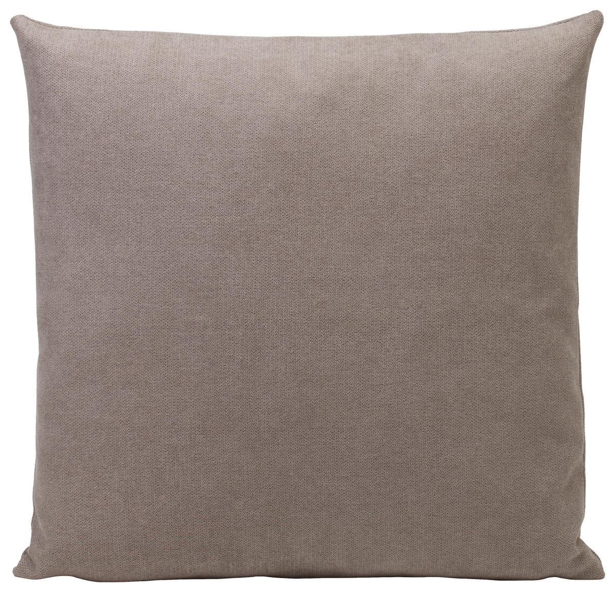 DEKORAČNÝ VANKÚŠ 50/50 cm - sivohnedá, Basics, textil (50/50cm) - Novel