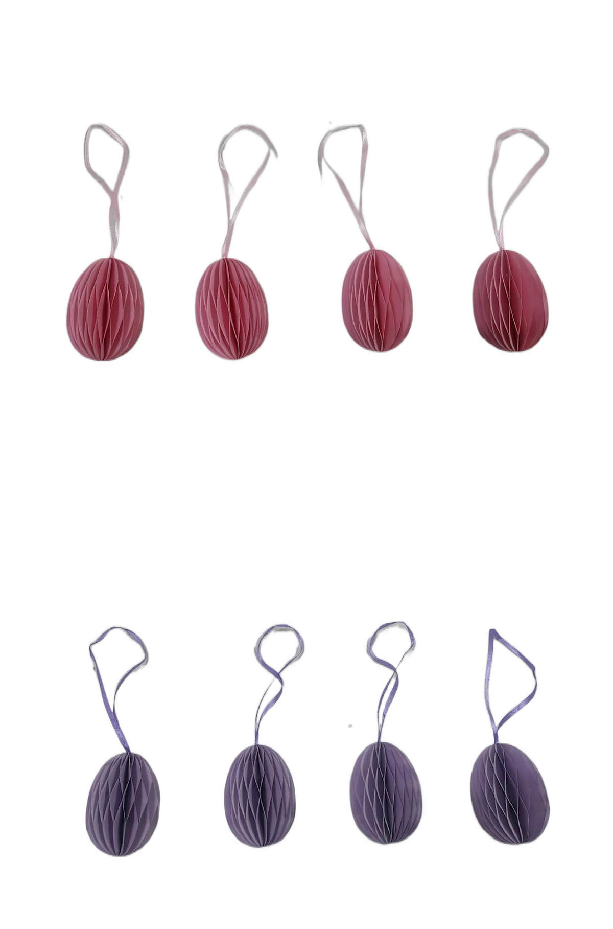 DEKOEI - Pink/Lila, LIFESTYLE, Papier/Textil (5/7,5cm)