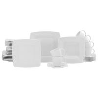 KOMBISERVICE Weiß Victoria weiss 30-teilig 6 Personen  - Weiß, Basics, Keramik - Creatable