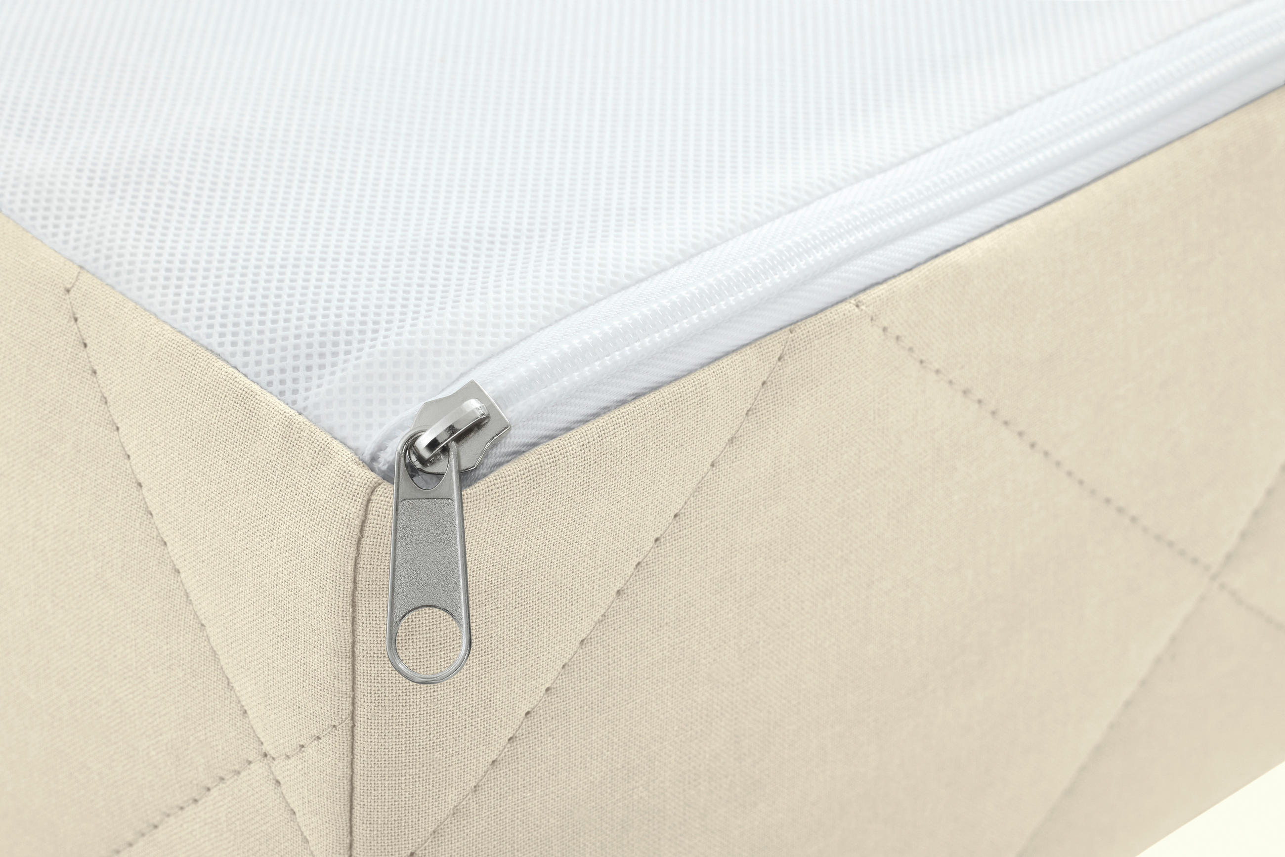 JUGENDMATRATZE 140/200 cm Höhe ca. 14 cm  - Beige, Basics, Textil (140/200cm) - Paidi