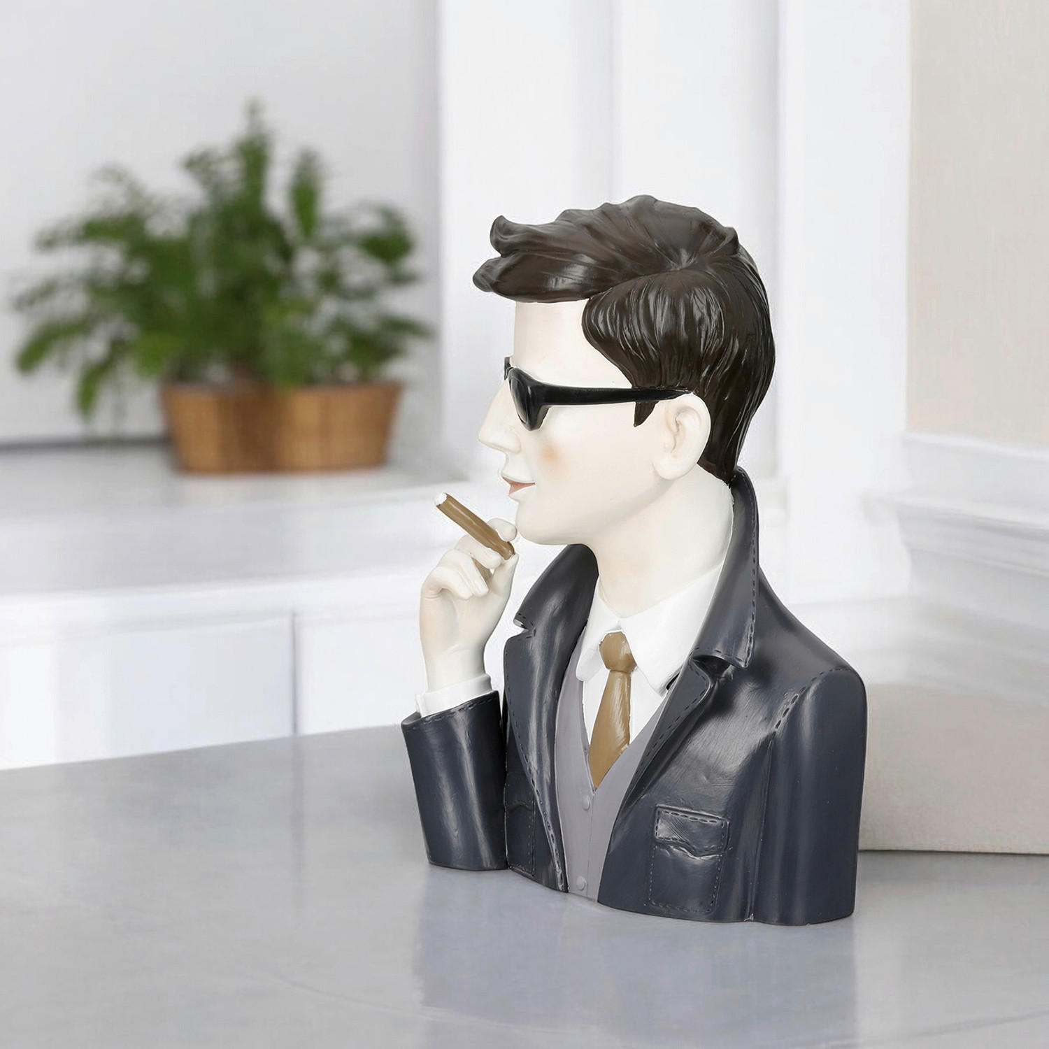 SKULPTUR - Multicolor, Basics, Kunststoff (17,5/25/10,5cm)