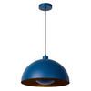 HÄNGELEUCHTE Siemon 40/150 cm   - Blau, Design, Metall (40/150cm) - Lucide
