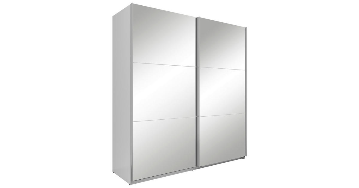 Boxxx SCHWEBETÜRENSCHRANK 200/216/64 cm, in Weiß, 2 jetzt nur online ➤