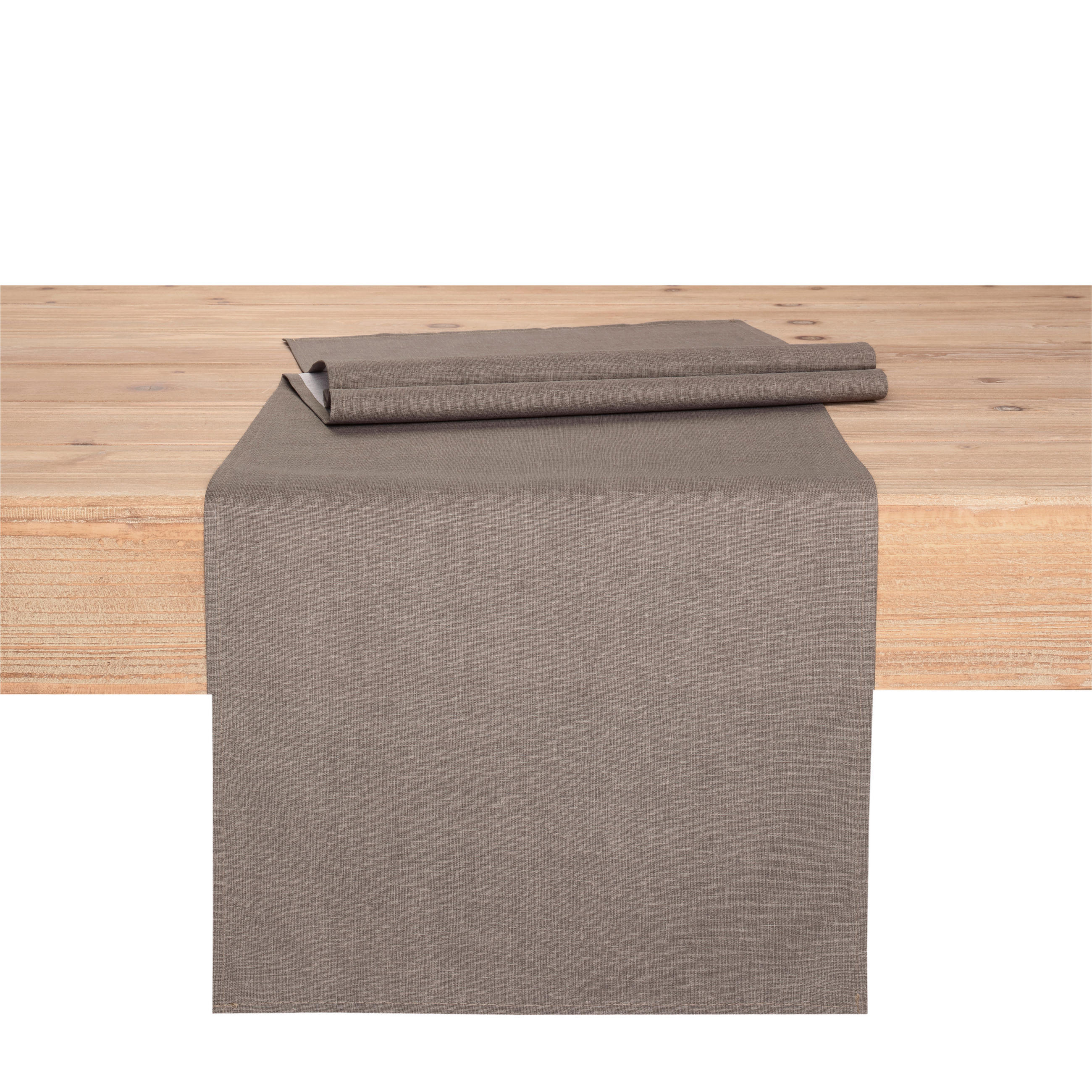 TISCHLÄUFER Oslo 40/140 cm  - Anthrazit, Basics, Textil (40/140cm) - Peyer Syntex