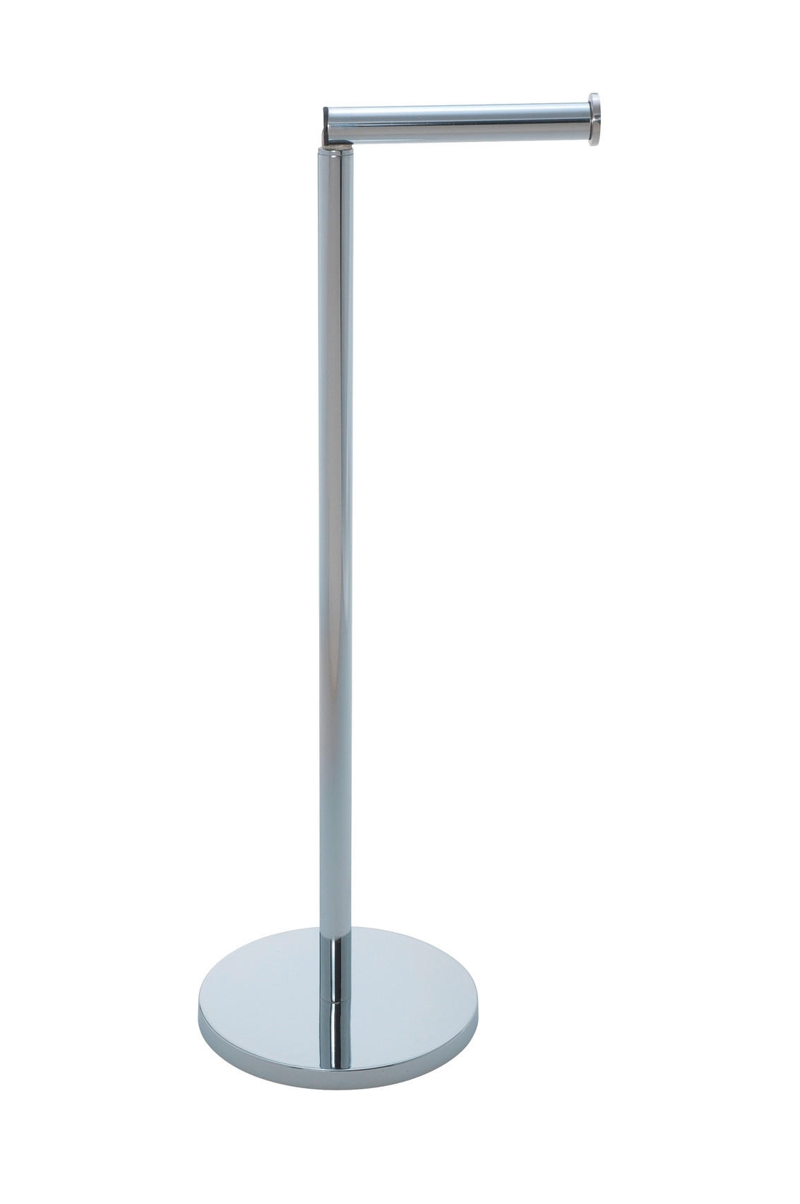 TOILETTENPAPIERHALTER - Edelstahlfarben, Basics, Metall (21/55/17cm) - Wenko