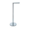 TOILETTENPAPIERHALTER - Edelstahlfarben, Basics, Metall (21/55/17cm) - Wenko