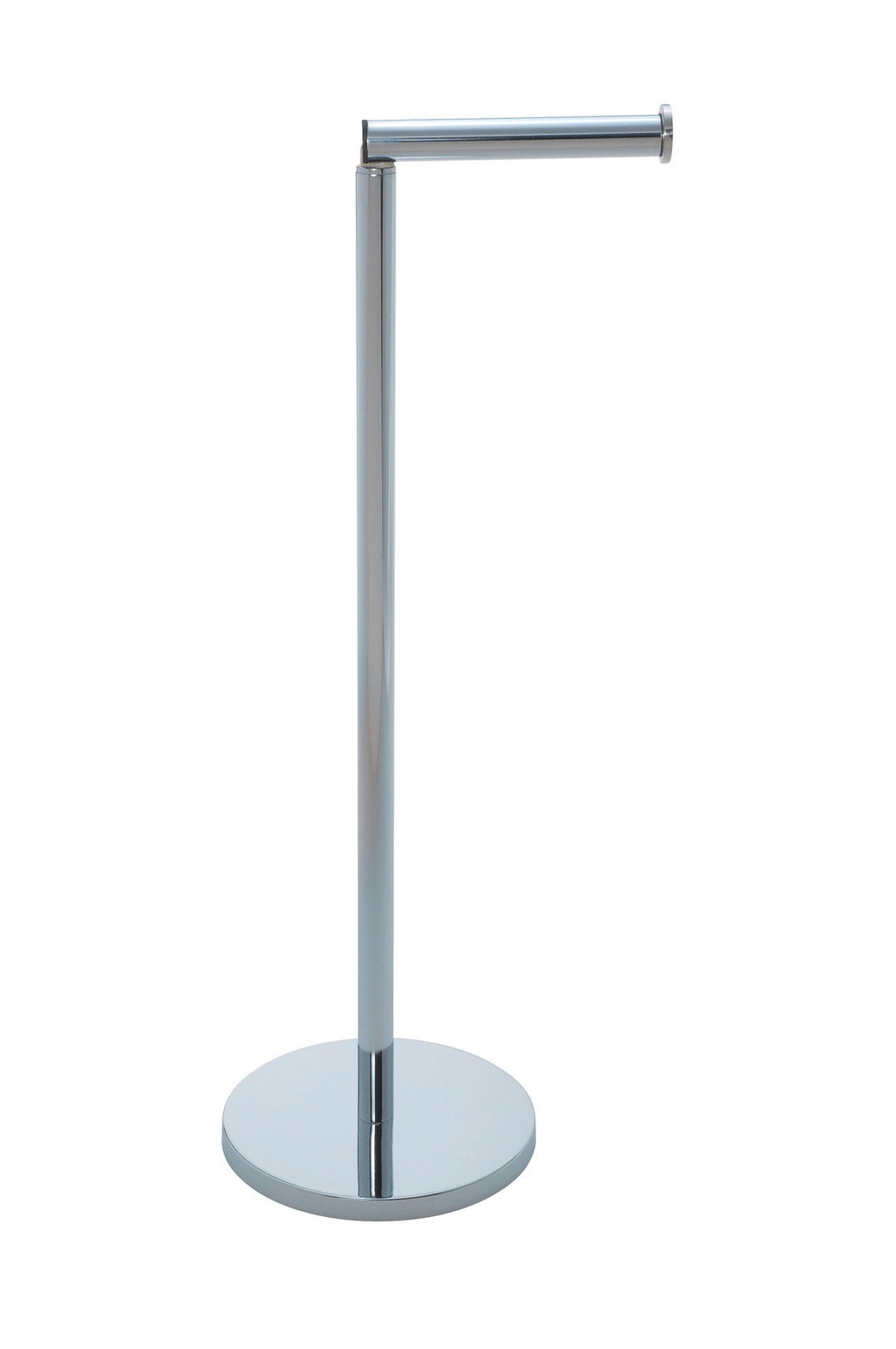 TOILETTENPAPIERHALTER - Edelstahlfarben, Basics, Metall (21/55/17cm) - Wenko