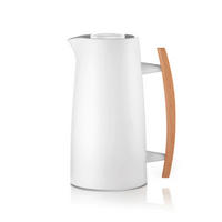 ISOLIERKANNE Icons 1000 L  - Weiß, Basics, Glas/Holz (18,3/13/25cm) - GUZZINI