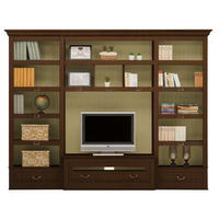 WOHNWAND UrbanClass 2-teilig  in Creme, Nussbaumfarben  311/238,5/52-46,5 cm  - Nussbaumfarben/Creme, LIFESTYLE, Holz/Metall (311/238,5/52-46,5cm) - Livetastic