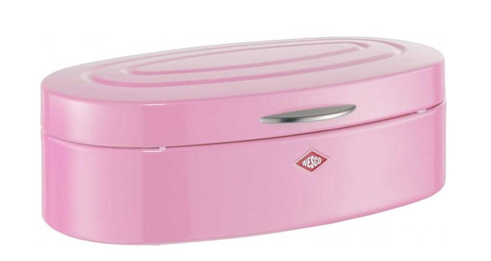 BROTKASTEN - Pink, Basics, Metall (26/41,5/14cm) - Wesco