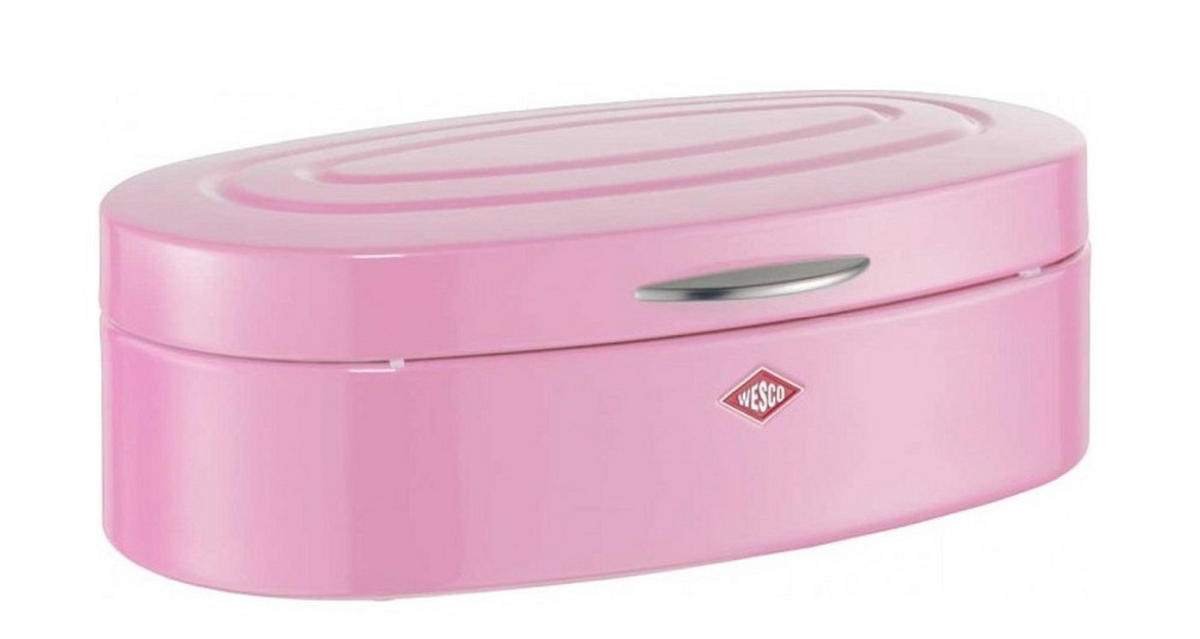 BROTKASTEN - Pink, Basics, Metall (26/41,5/14cm) - Wesco