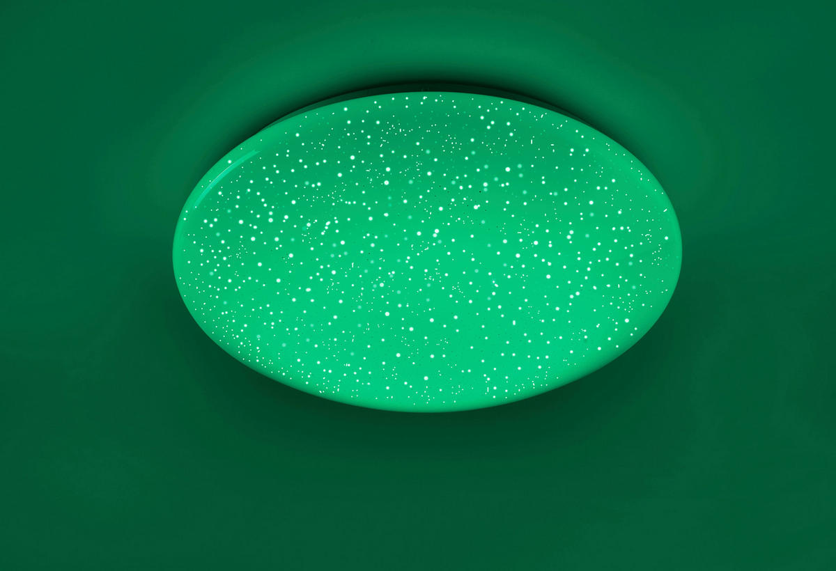 LED-DECKENLEUCHTE 39/39/12 cm   - Weiß, Basics, Kunststoff (39/39/12cm)