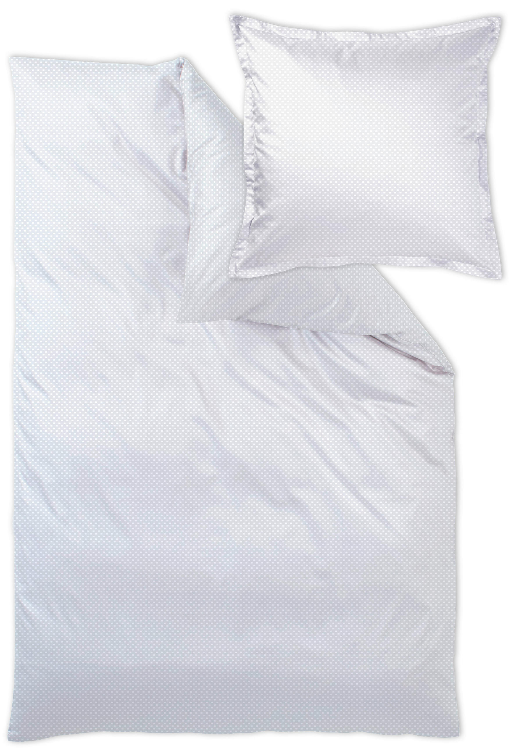 POSTELJINA Livorno 140/200 cm damast bela  - bela, Konvencionalno, tekstil (140/200cm) - Curt Bauer