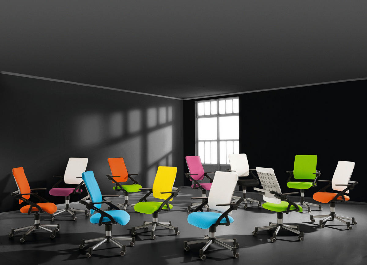 IFJÚSÁGI FORGÓSZÉK - fekete/lime, Basics, műanyag/textil (58/83-97/60cm) - Paidi