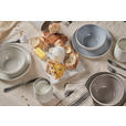 FRÜHSTÜCKSSERVICE Sandfarben 6-teilig 2 Personen  - Sandfarben, Design, Keramik - Novel