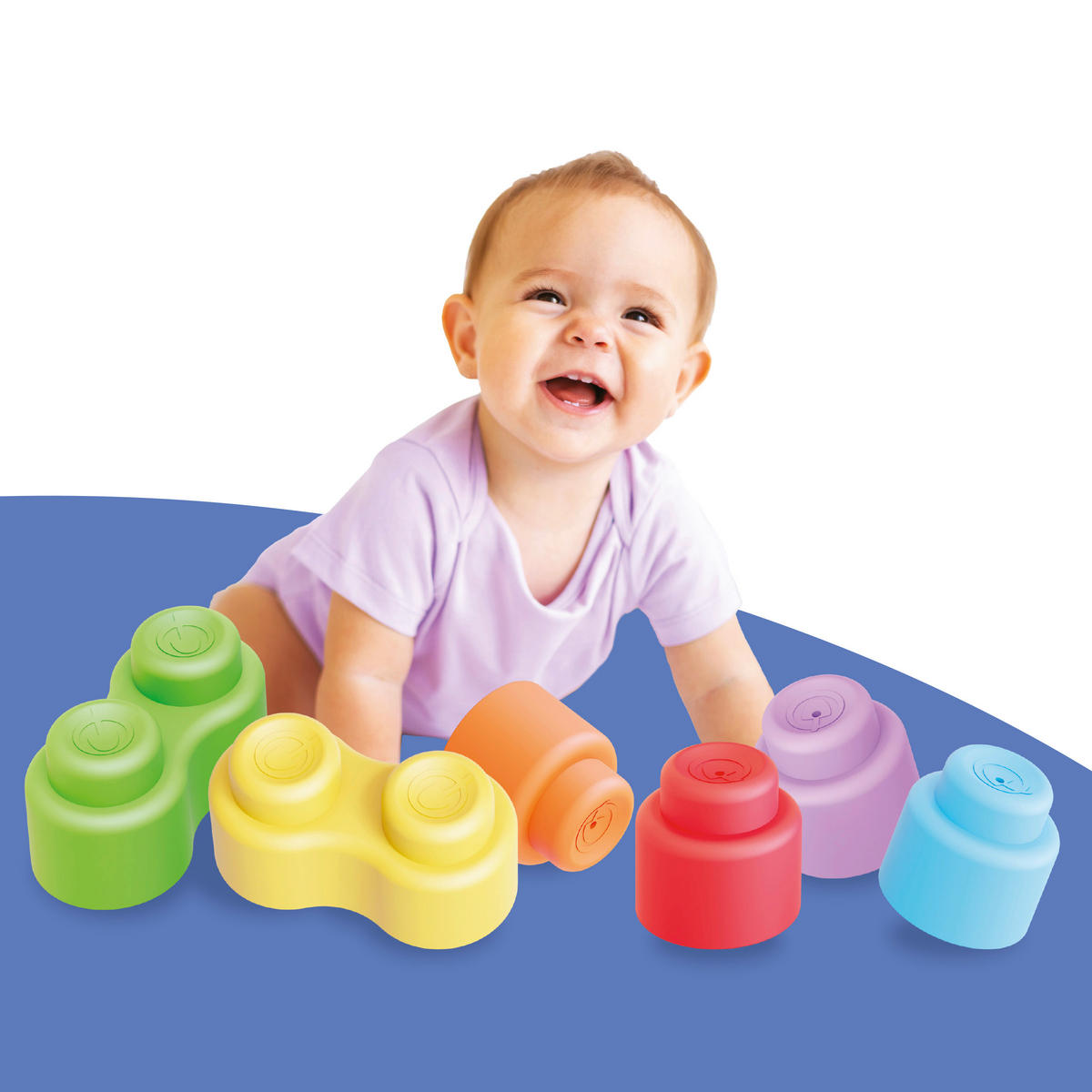BAUSTEINE  - Multicolor, Basics, Kunststoff (20/25/14cm)