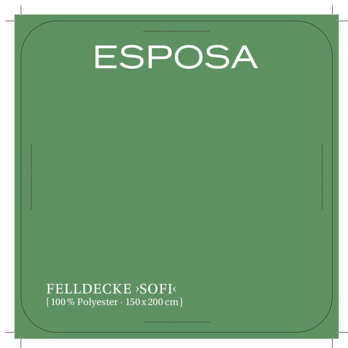 FELLDECKE 150/200 cm  - Schwarz/Weiß, Basics, Textil (150/200cm) - Dieter Knoll