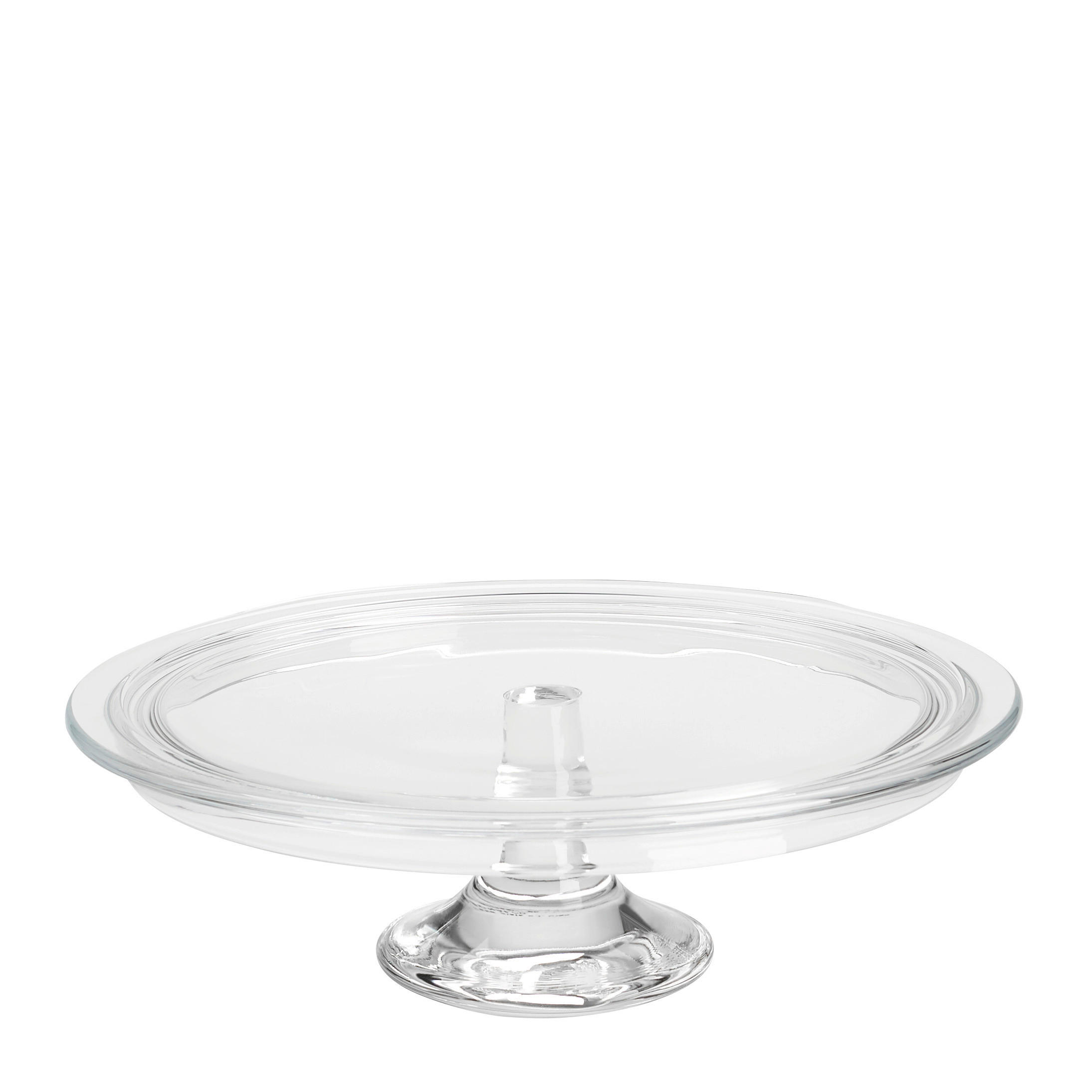 PODNOS NA DORT, sklo, 32/32/8,3 cm - čiré, Basics, sklo (32/32/8,3cm) - Leonardo