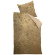 BETTWÄSCHE Palune Satin 160/210 cm  - Goldfarben, Basics, Textil (160/210cm) - Novel
