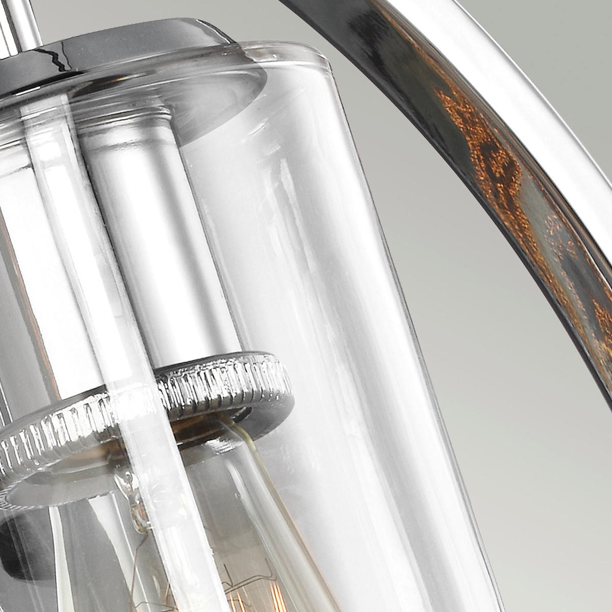 WANDLEUCHTE - Chromfarben, Konventionell, Metall (26.7/45.7/15.6cm) - Elstead Lighting