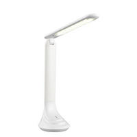 LED ÍRÓASZTALI LÁMPA - fehér, Basics, műanyag (25cm) - Boxxx