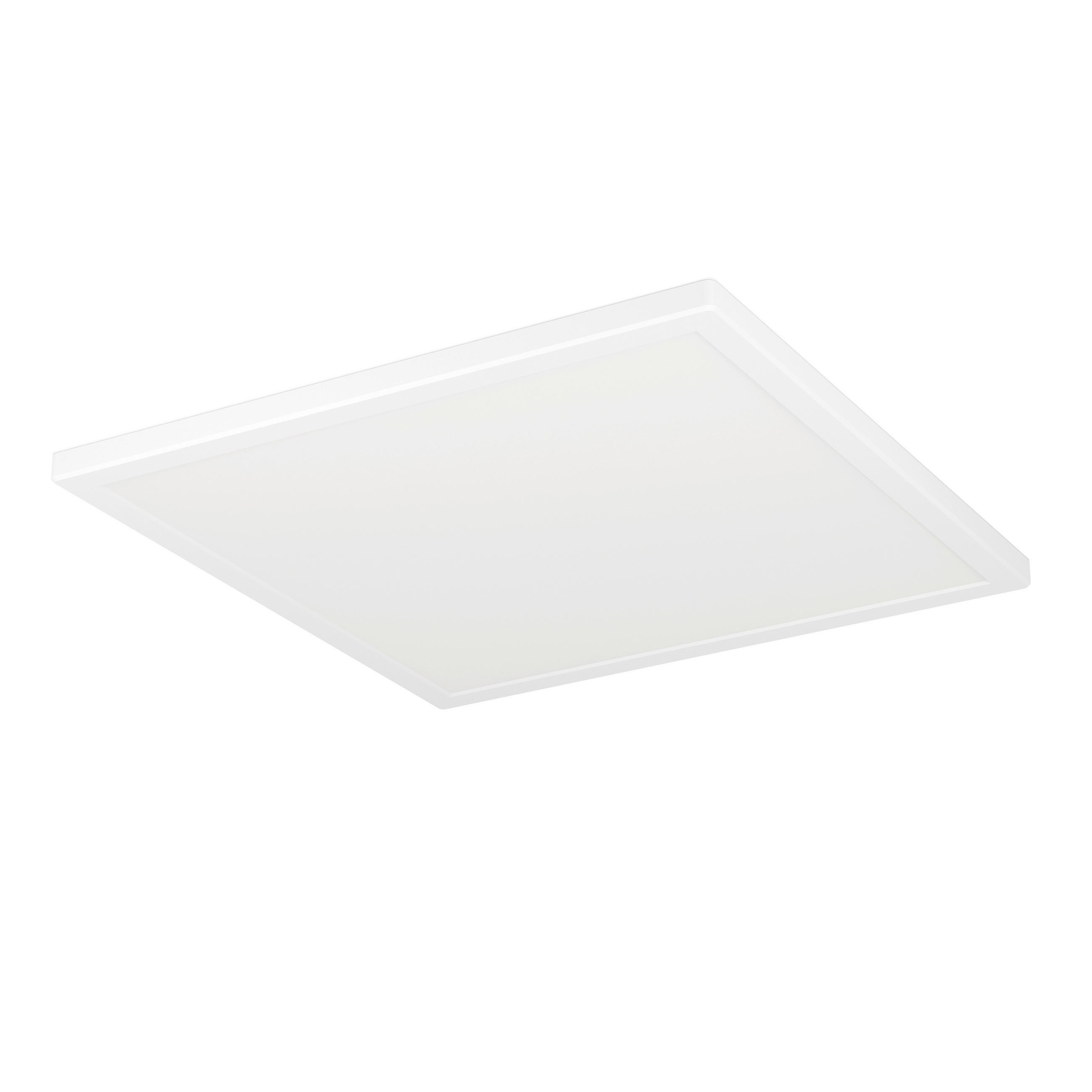 LED-DECKENLEUCHTE    - Weiß, Basics, Kunststoff (39/3/39cm)