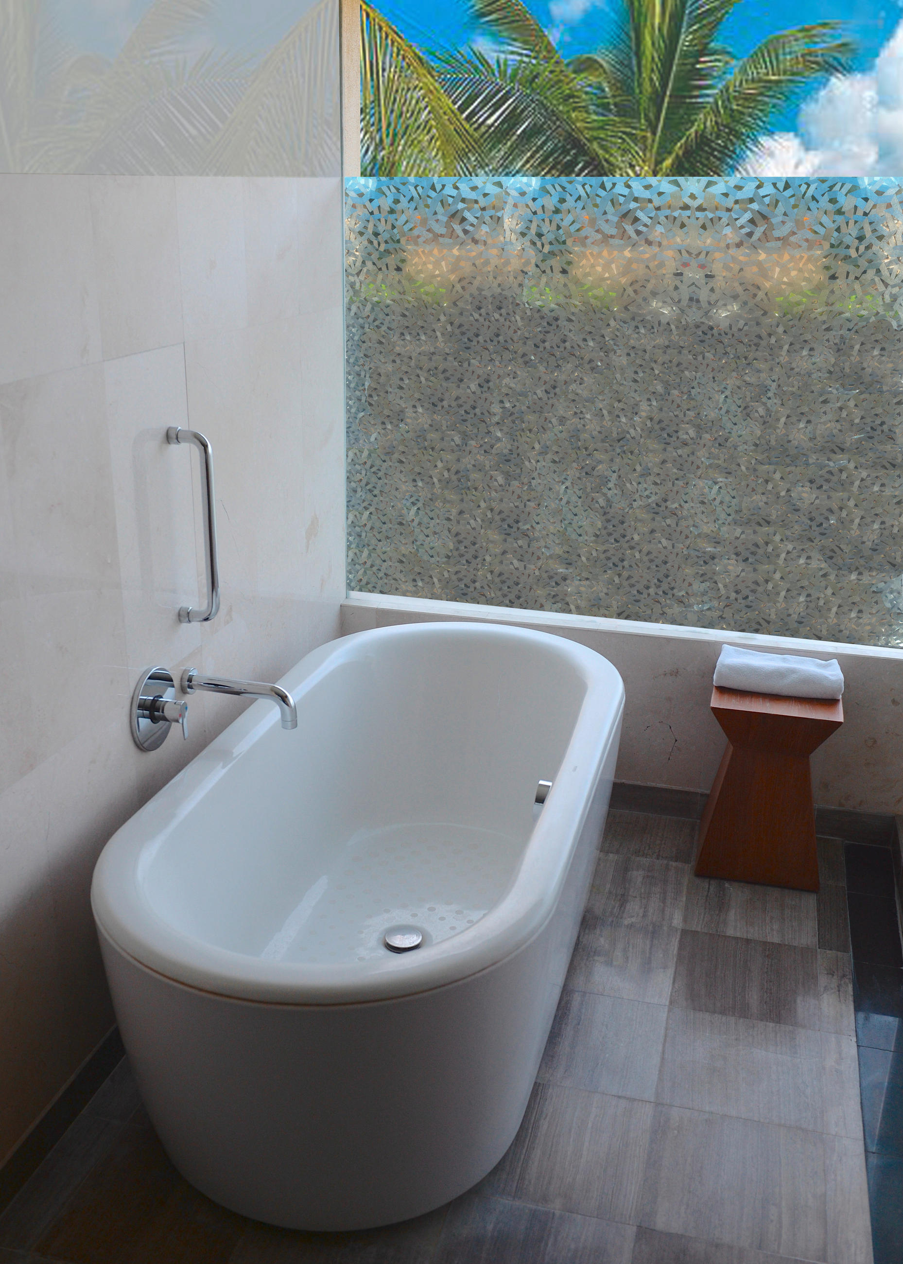 Fensterfolie Statisch Haftend Geomag-Design 150x45 Cm