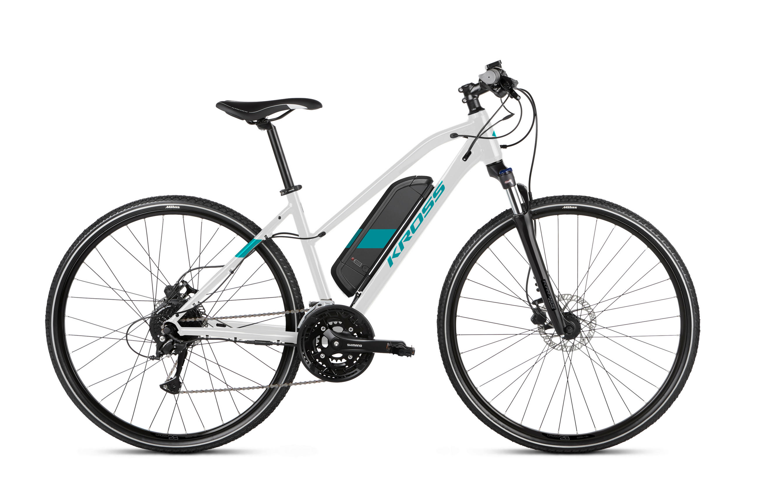 ELEKTROFAHRRAD 28 Zoll  - Weiß, KONVENTIONELL, Metall (170/50/110cm)