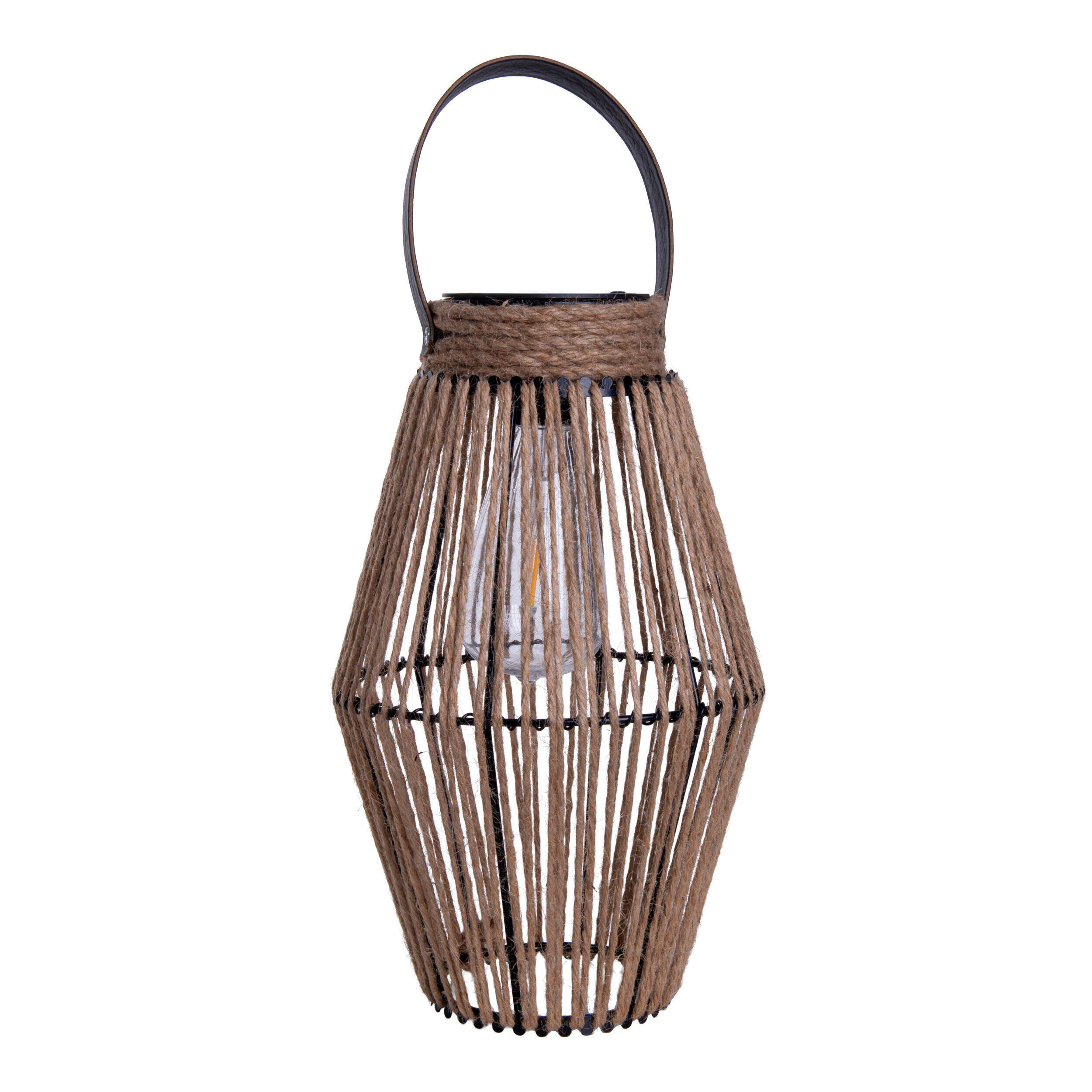 SOLARLEUCHTE 18/18/30 cm  - Naturfarben, Basics, Kunststoff/Metall (18/18/30cm) - Näve